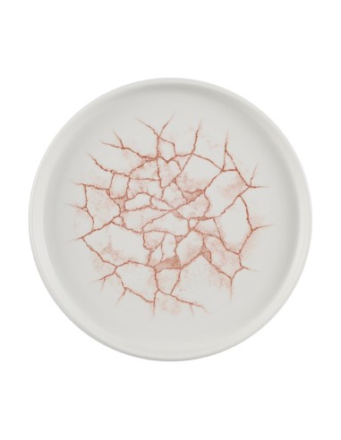 Assiettes Churchill Studio Prints Kintsugi Coral 220mm - lot de 6