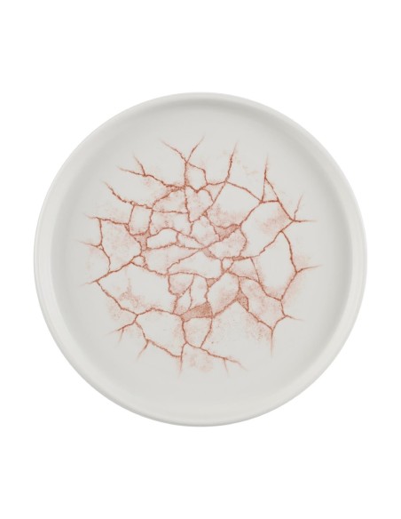 Assiettes Churchill Studio Prints Kintsugi Coral 220mm - lot de 6