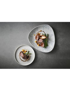 Assiettes triangulaires Churchill Studio Prints Kintsugi - Lot de 12 2