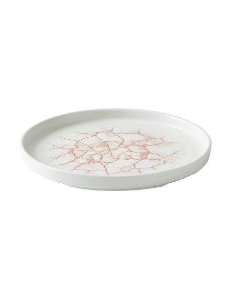 Assiettes Churchill Studio Prints Kintsugi Coral 220mm - lot de 6