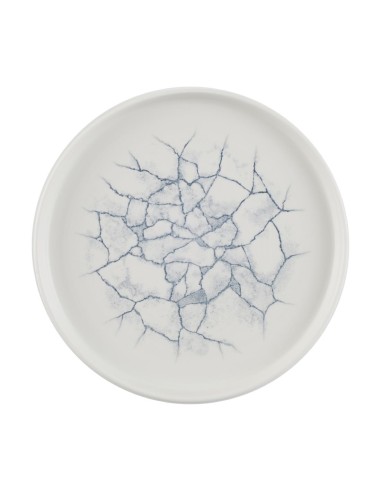 Assiettes Churchill Kintsugi Pearl Grey 220mm - lot de 6