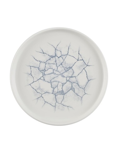 Assiettes Churchill Kintsugi Pearl Grey 220mm - lot de 6