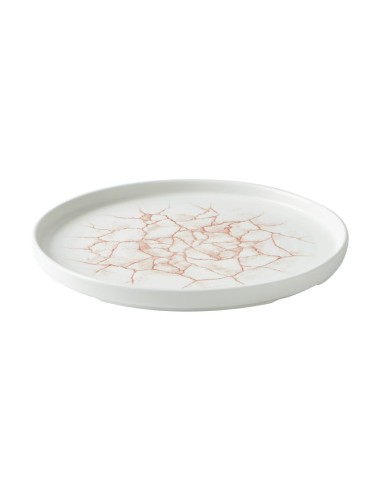 Assiettes Churchill Studio Prints Kintsugi Coral 260 mm - lot de 6