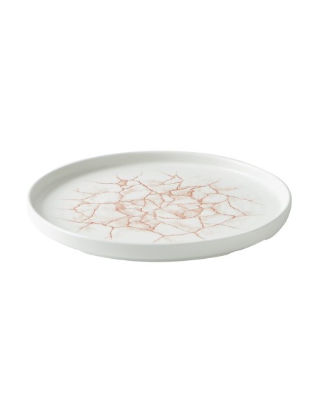 Assiettes Churchill Studio Prints Kintsugi Coral 260 mm - lot de 6