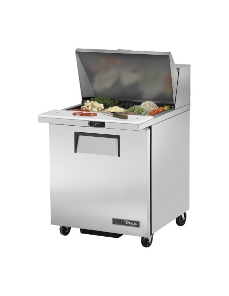 Comptoir de préparation True 12 bacs GN 1/6 - 7 ans garantie