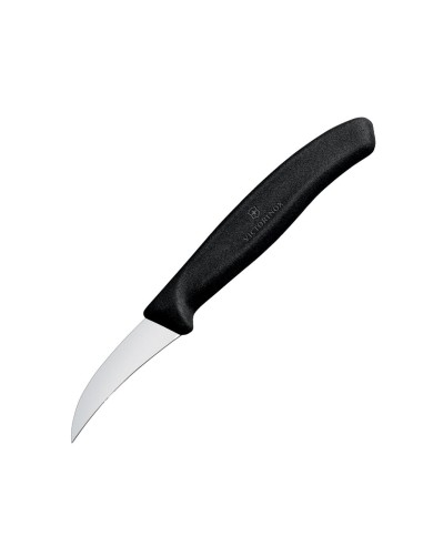 Couteau bec d'oiseau Victorinox 8cm noir - cuisine professionnelle
