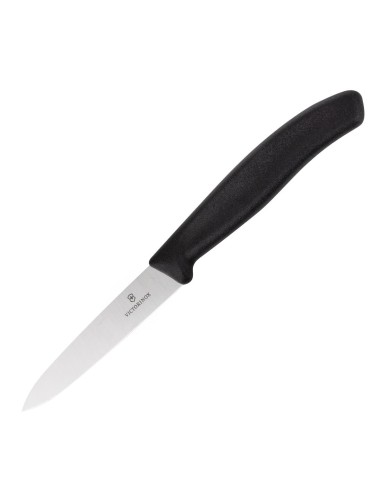 Couteau d'office pointu Victorinox 10cm noir - 222 mm