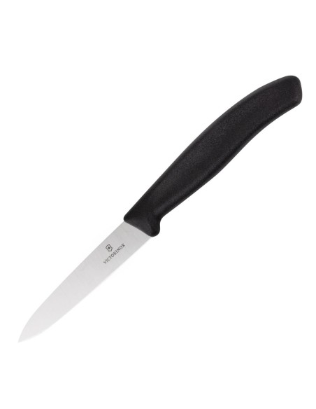 Couteau d'office pointu Victorinox 10cm noir - 222 mm