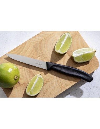 Couteau d'office pointu Victorinox 10cm noir - 222 mm