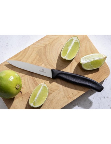 Couteau d'office pointu Victorinox 10cm noir - 222 mm
