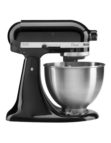 Batteur tête inclinable Classic KitchenAid 4,3L noir
