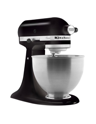 Batteur tête inclinable Classic KitchenAid 4,3L noir