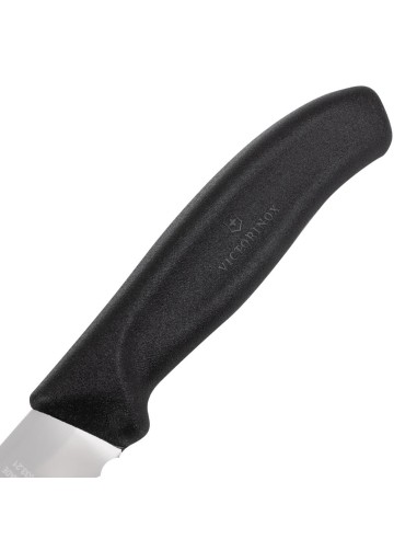 Couteau à pain 21 cm noir Victorinox - lame dentée