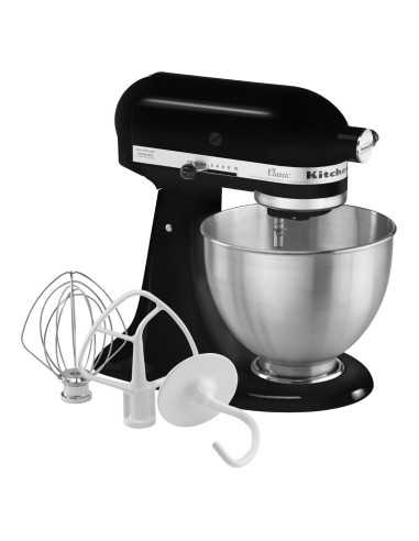 Batteur tête inclinable Classic KitchenAid 4,3L noir