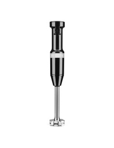 Mixeur plongeant KitchenAid Classic 5KHBV53BOB - 180W noir
