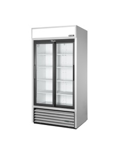Vitrine libre service 2 portes coulissantes True GDM-33-HC-LD