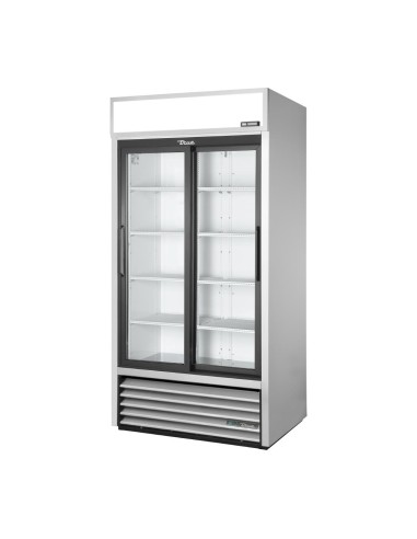 Vitrine libre service 2 portes coulissantes True GDM-33-HC-LD