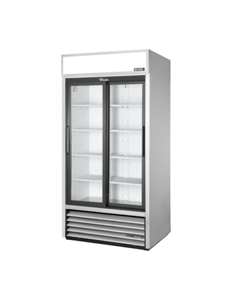 Vitrine libre service 2 portes coulissantes True GDM-33-HC-LD