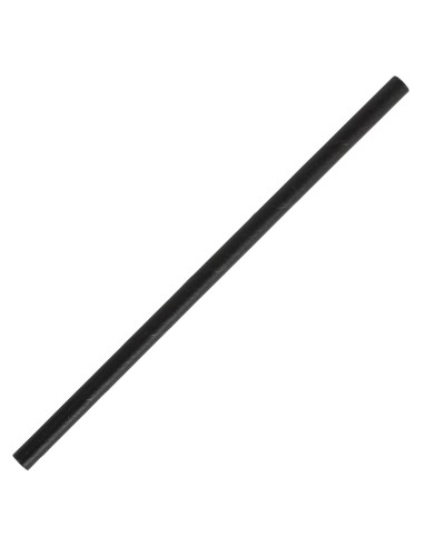 Pailles agitateurs compostables Fiesta noir - Lot 250