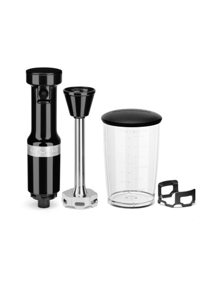 Mixeur plongeant KitchenAid Classic 5KHBV53BOB - 180W noir