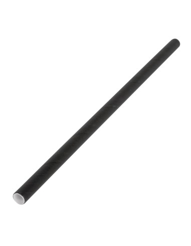 Pailles agitateurs compostables Fiesta noir - Lot 250