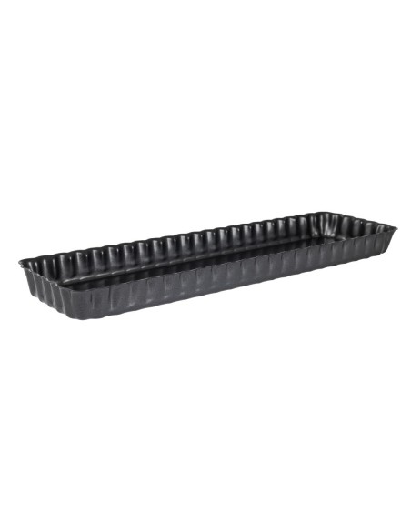 Moule à tarte rectangulaire antiadhésif De Buyer 36 cm