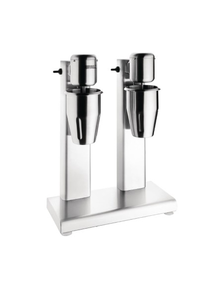 Shaker électrique 2 têtes Buffalo 160W - Argent