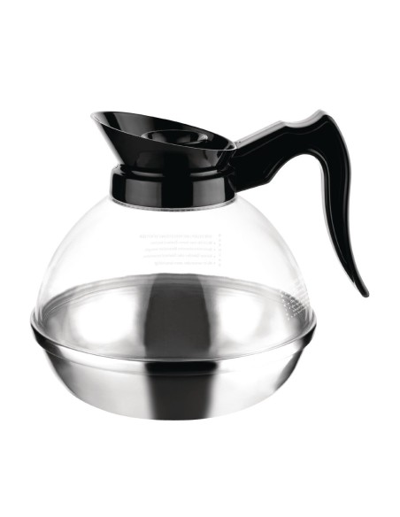 Pichet à café Olympia Tritan 1,7L base inox - Sans BPA