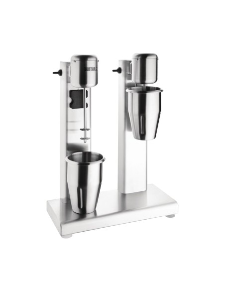 Shaker électrique 2 têtes Buffalo 160W - Argent