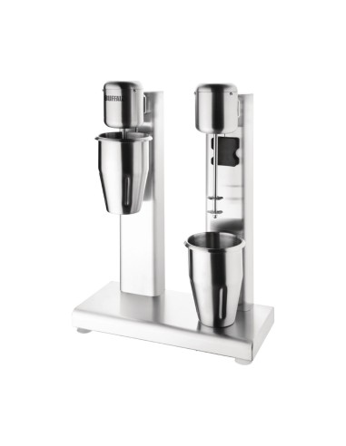 Shaker électrique 2 têtes Buffalo 160W - Argent