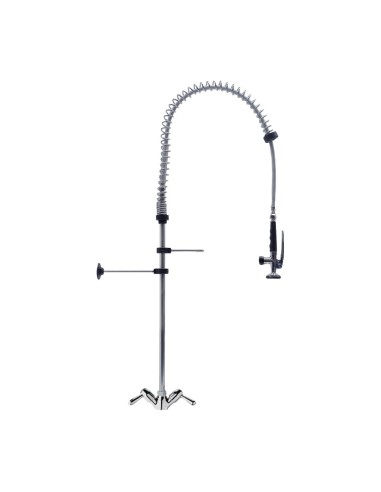 Douchette Gastro M grand modèle monotrou - Acier inoxydable