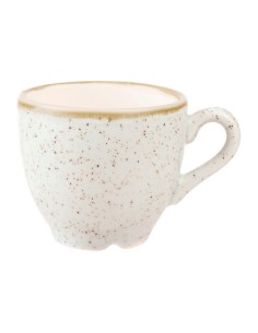 Tasses espresso Churchill Stonecast White 100ml - lot de 12