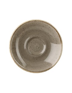 Soucoupes espresso Churchill Stonecast Grey 118mm - lot de 12