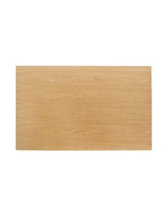 Plateau de table rectangulaire Bolero 700x1100 mm - frêne naturel