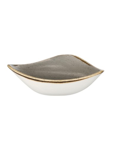 Bols triangulaires Churchill Stonecast Grey 153mm - Lot de 12