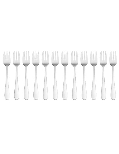 Fourchettes à gâteau Buckingham Olympia - lot de 12