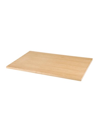 Plateau de table rectangulaire Bolero 700x1100 mm - frêne naturel