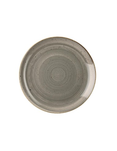 Assiettes Churchill Stonecast Grey 288mm - Lot de 12