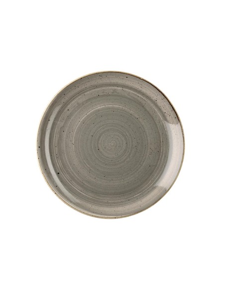 Assiettes Churchill Stonecast Grey 288mm - Lot de 12