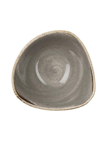 Bols triangulaires Churchill Stonecast Grey 153mm - Lot de 12