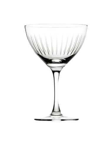Verres à martini Utopia Raffles Lines 190 ml - lot de 6