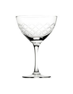 Verres à martini Utopia Raffles Diamond 190 ml - lot de 6