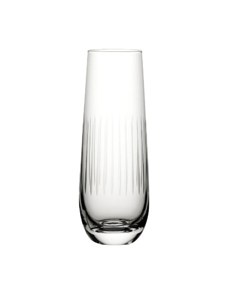 Verres à champagne Utopia Raffles Lines 300 ml - lot de 6