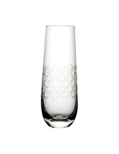 Verres à champagne Utopia Raffles Diamond 300 ml - lot de 6