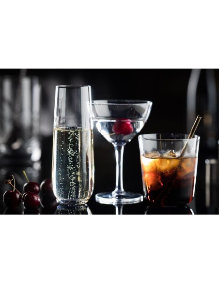 Verres à champagne Utopia Raffles 300 ml - lot de 6