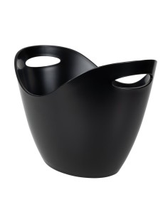 Rafraîchisseur à vin noir Beaumont 8L - Seau à vin moderne
