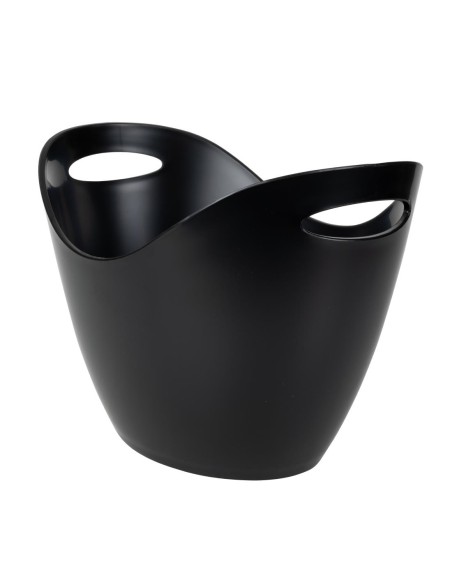 Rafraîchisseur à vin noir Beaumont 8L - Seau à vin moderne