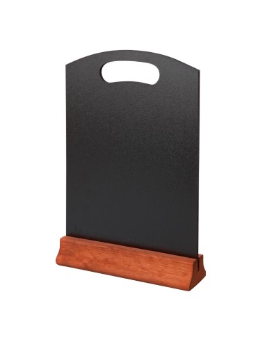 Ardoise de table Beaumont A4 - Style rustique, facile à nettoyer