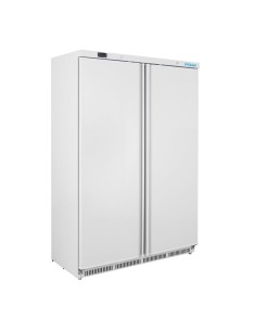 Armoire réfrigérée positive double porte Polar C 744L blanche
