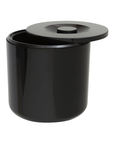 Seau à glace rond isotherme Beaumont noir - 4,5 L